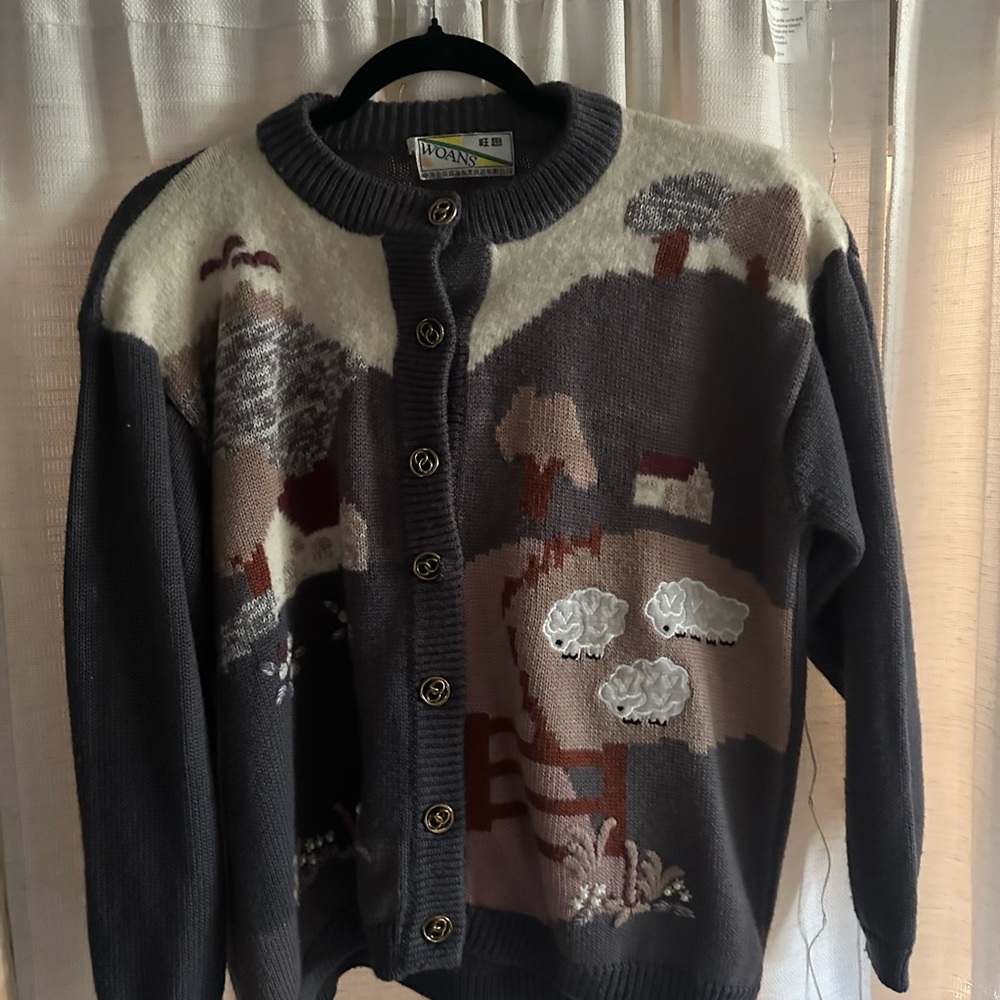 Vintage grandma cardigan